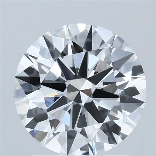 1.77 Carat Round Shaped, Ideal Cut, D Color, VVS2 Clarity, IGI Certified Lab Grown Diamond
