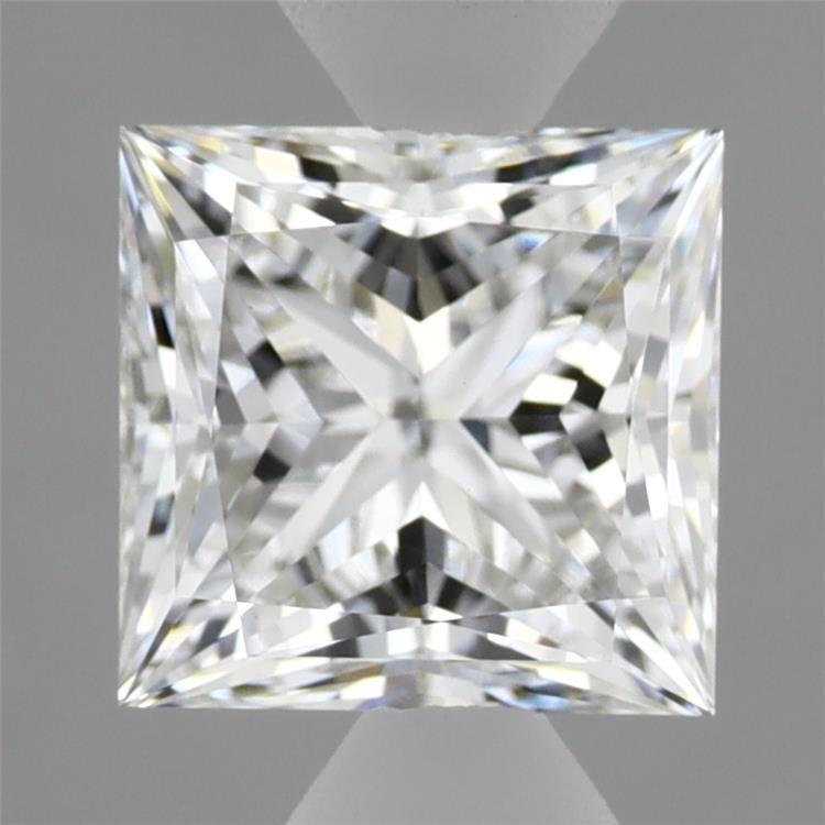 1.75 Carat Princess Shaped, Ideal Cut, E Color, VVS2 Clarity, IGI Certified Lab Grown Diamond