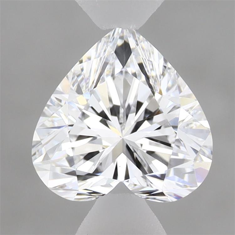 1.59 Carat Heart Shaped, Ideal Cut, D Color, VS1 Clarity, IGI Certified Lab Grown Diamond