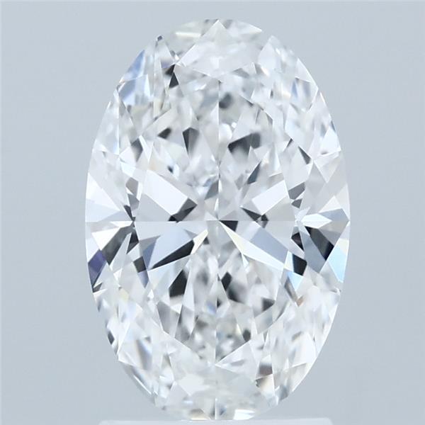 1.84 Carat Oval Shaped, Ideal Cut, E Color, VVS1 Clarity, IGI Certified Lab Grown Diamond