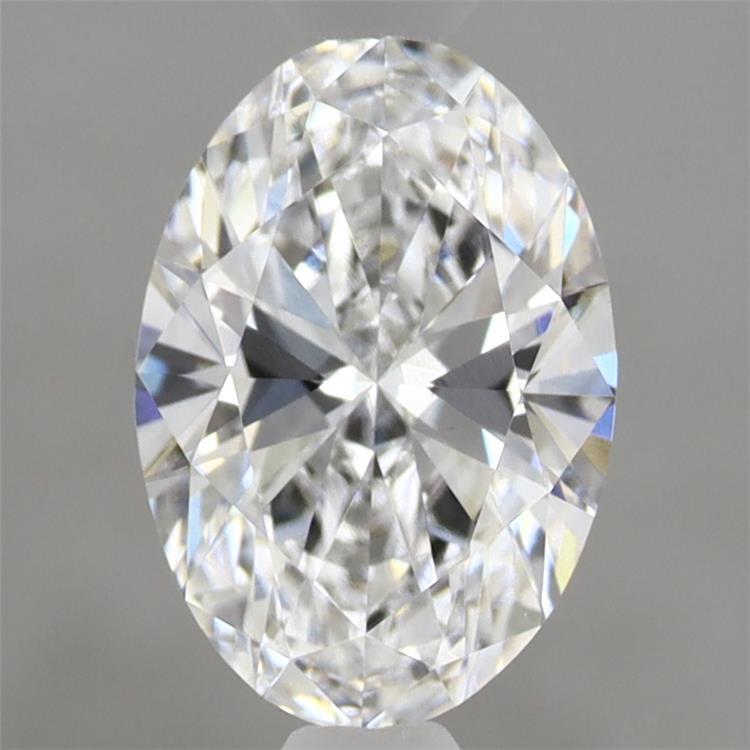 1.55 Carat Oval Shaped, Ideal Cut, D Color, VVS2 Clarity, IGI Certified Lab Grown Diamond