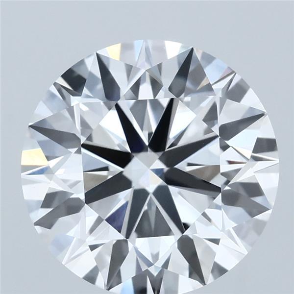 4.00 Carat Round Shaped, Ideal Cut, D Color, VVS2 Clarity, IGI Certified Lab Grown Diamond