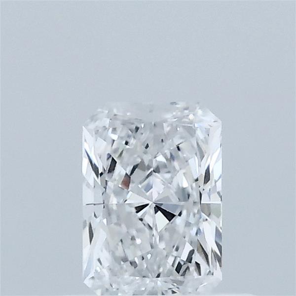 0.54 Carat Radiant Shaped, Ideal Cut, D Color, VVS1 Clarity, IGI Certified Lab Grown Diamond