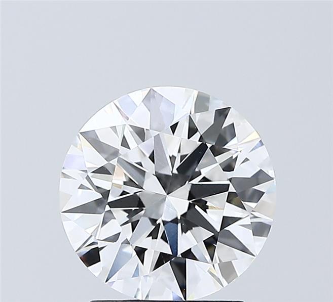 2.00 Carat Round Shaped, Excellent Cut, E Color, VVS2 Clarity, IGI Certified Lab Grown Diamond