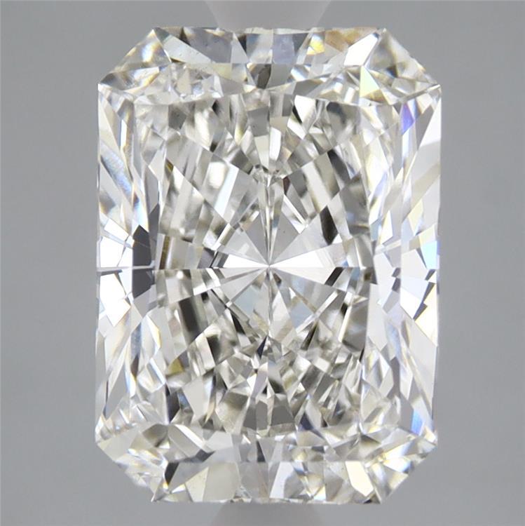 3.28 Carat Radiant Shaped, Ideal Cut, F Color, VS1 Clarity, IGI Certified Lab Grown Diamond