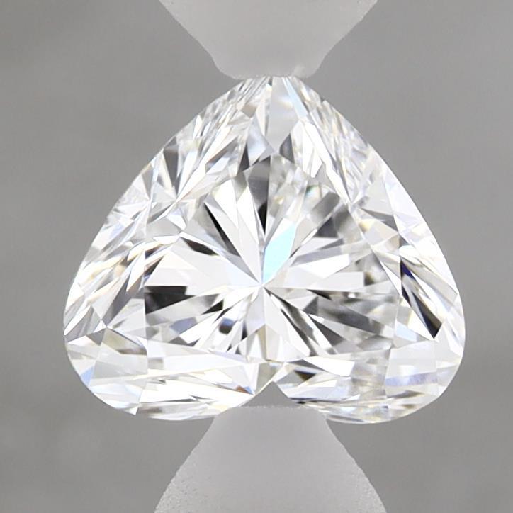 1.11 Carat Heart Shaped, Excellent Cut, D Color, VVS1 Clarity, IGI Certified Lab Grown Diamond