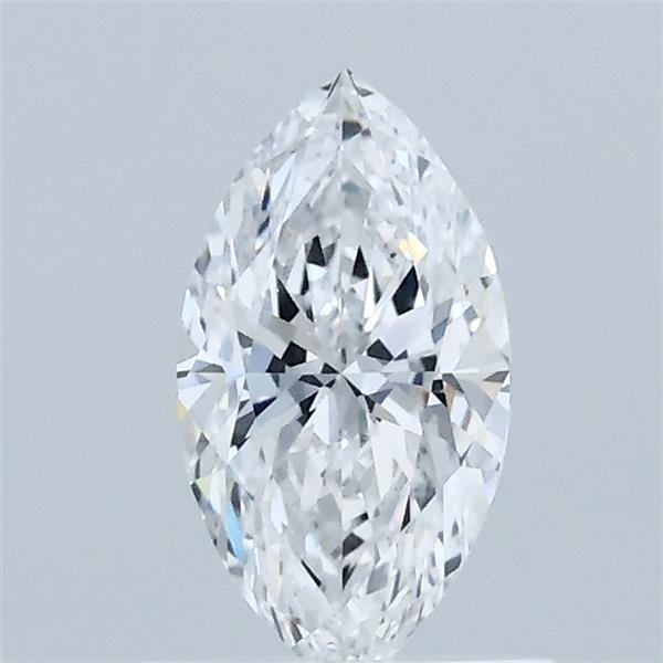 0.57 Carat Marquise Shaped, Excellent Cut, D Color, VVS2 Clarity, IGI Certified Lab Grown Diamond