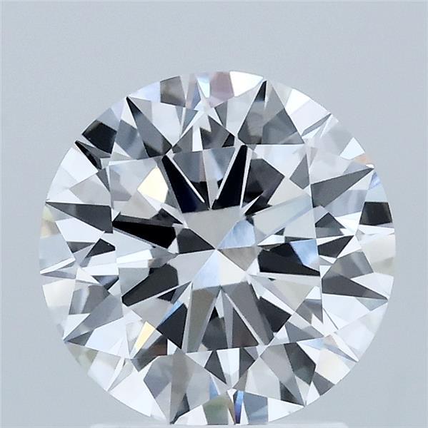 1.99 Carat Round Shaped, Ideal Cut, D Color, VVS2 Clarity, IGI Certified Lab Grown Diamond