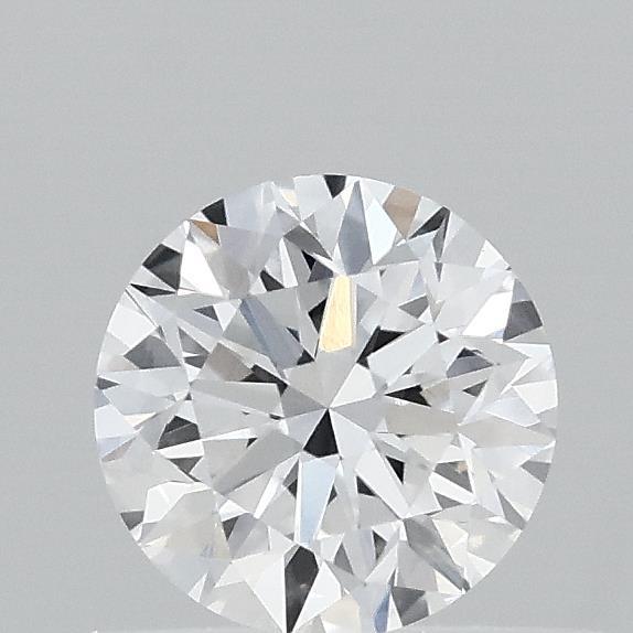 0.47 Carat Round Shaped, Very Good Cut, D Color, VVS2 Clarity, IGI Certified Lab Grown Diamond