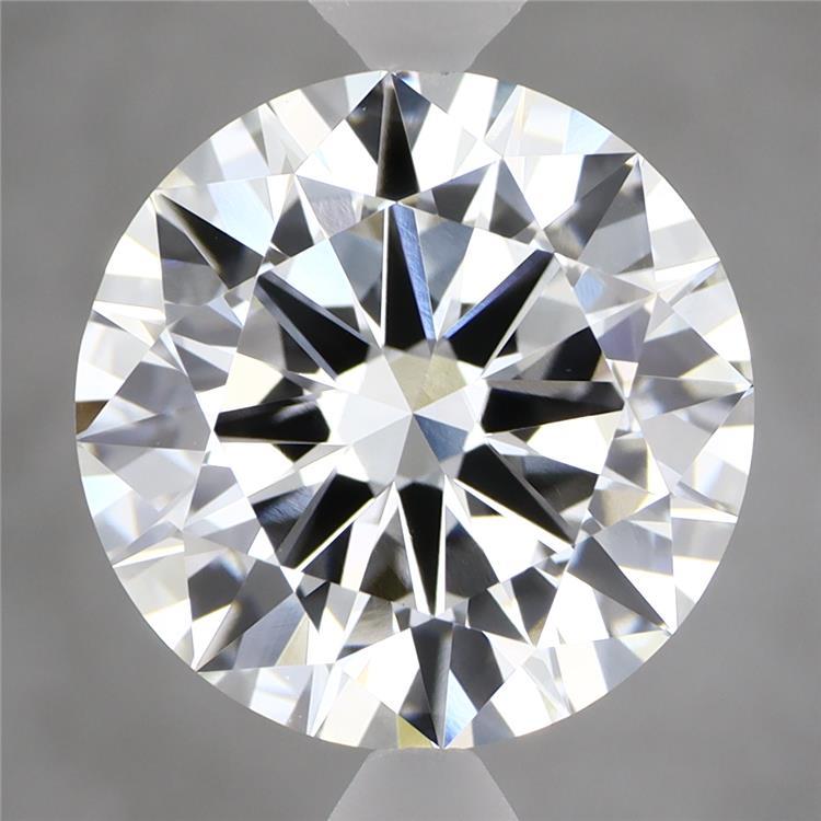 5.78 Carat Round Shaped, Excellent Cut, F Color, VS1 Clarity, IGI Certified Lab Grown Diamond