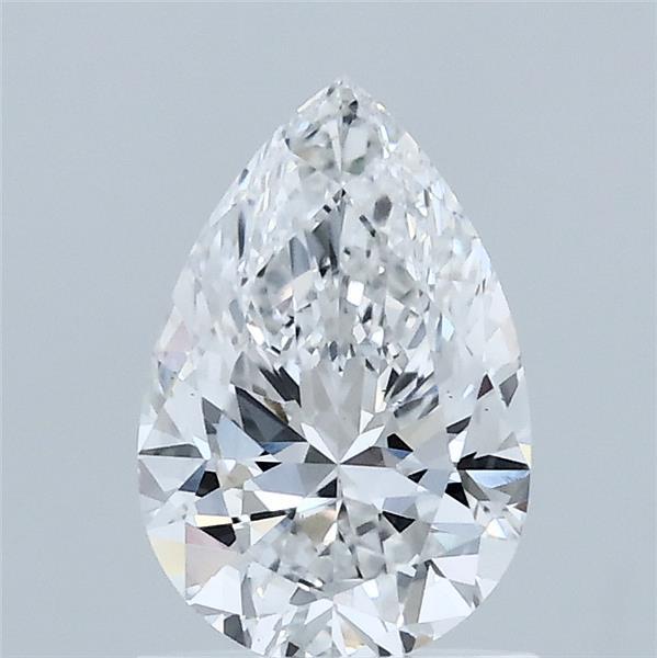 1.04 Carat Pear Shaped, Ideal Cut, D Color, VS1 Clarity, IGI Certified Lab Grown Diamond
