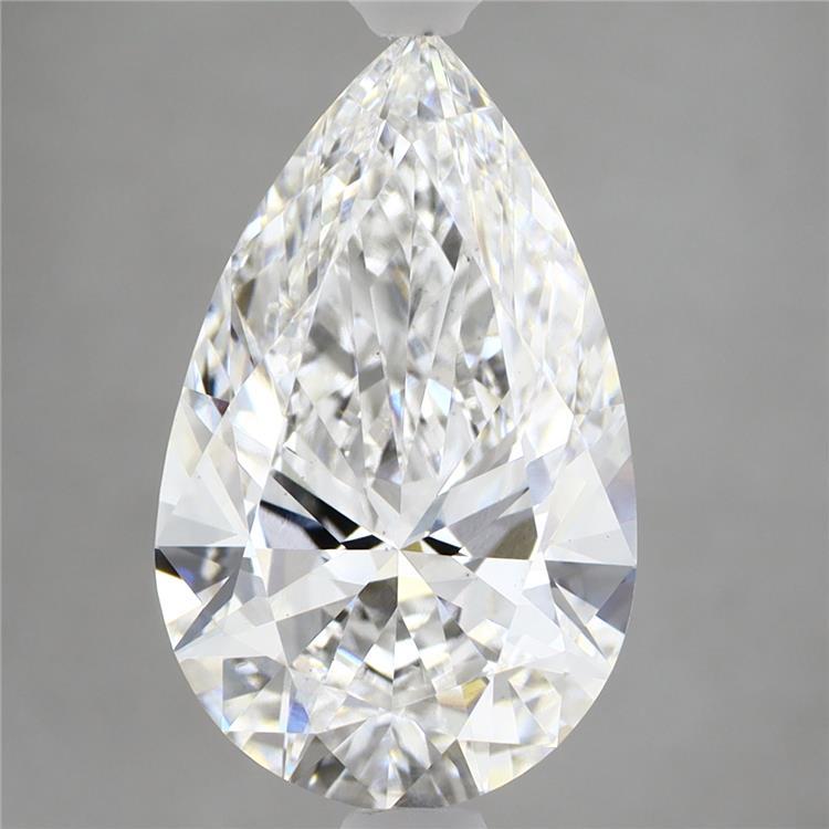 4.29 Carat Pear Shaped, Ideal Cut, E Color, VS1 Clarity, IGI Certified Lab Grown Diamond