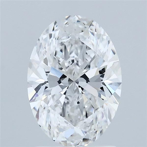 1.41 Carat Oval Shaped, Ideal Cut, D Color, VVS2 Clarity, IGI Certified Lab Grown Diamond
