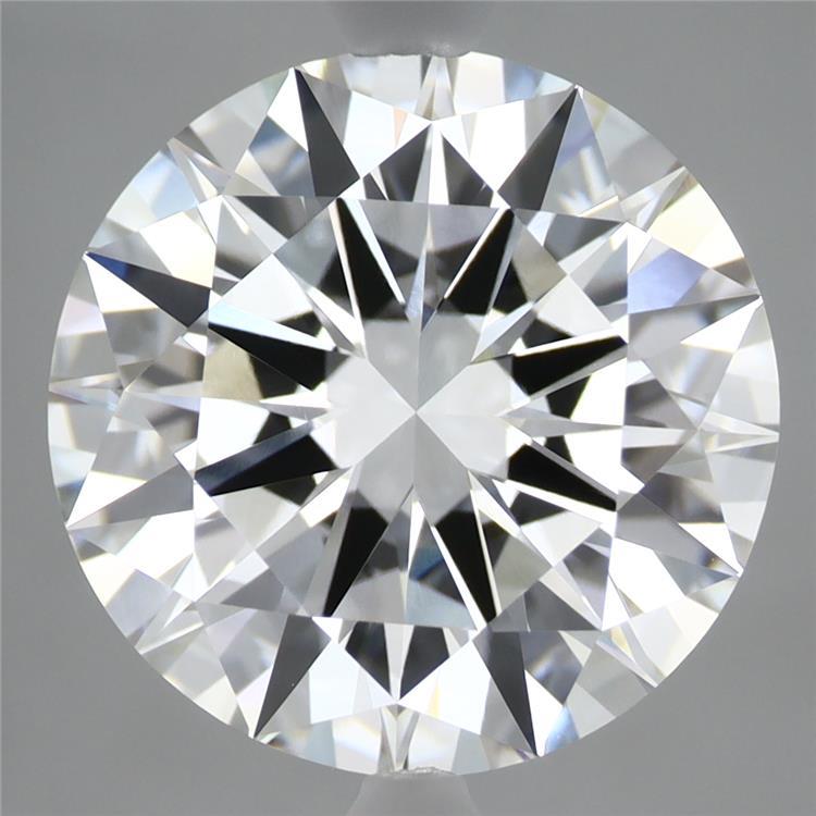 5.71 Carat Round Shaped, Excellent Cut, E Color, VVS2 Clarity, IGI Certified Lab Grown Diamond