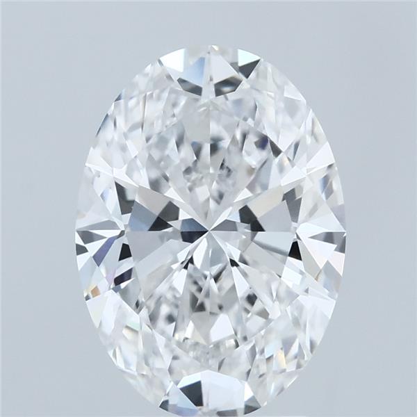 3.01 Carat Oval Shaped, Ideal Cut, E Color, VVS2 Clarity, IGI Certified Lab Grown Diamond