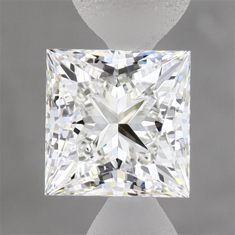 1.32 Carat Princess Shaped, Very Good Cut, E Color, VVS2 Clarity, IGI Certified Lab Grown Diamond