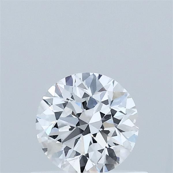 0.53 Carat Round Shaped, Very Good Cut, D Color, VVS2 Clarity, IGI Certified Lab Grown Diamond