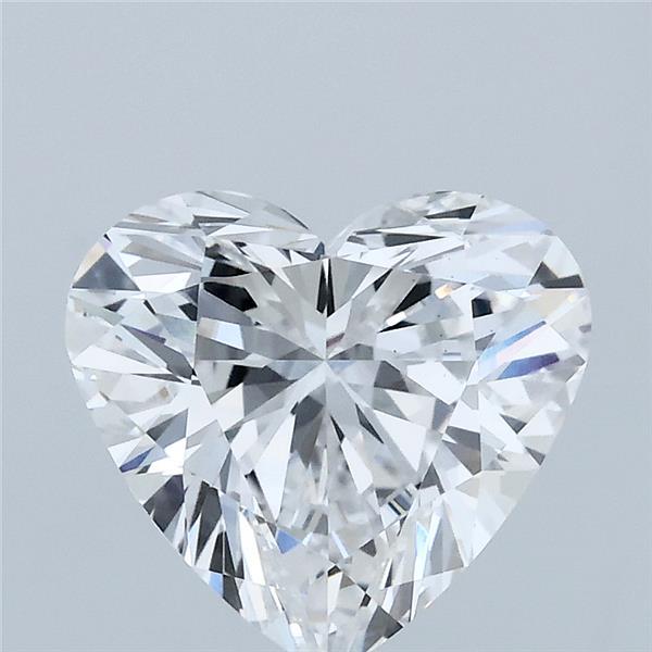 2.22 Carat Heart Shaped, Ideal Cut, D Color, VS1 Clarity, IGI Certified Lab Grown Diamond