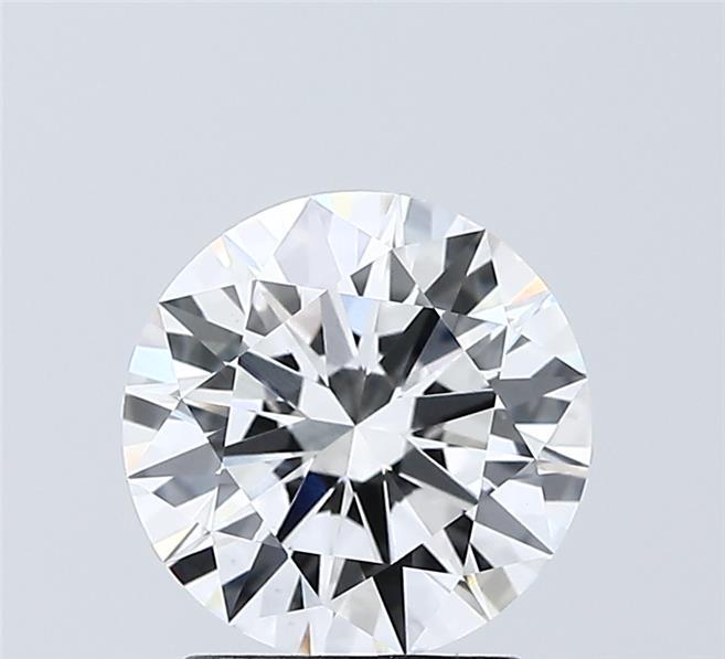 2.01 Carat Round Shaped, Excellent Cut, D Color, VS1 Clarity, IGI Certified Lab Grown Diamond