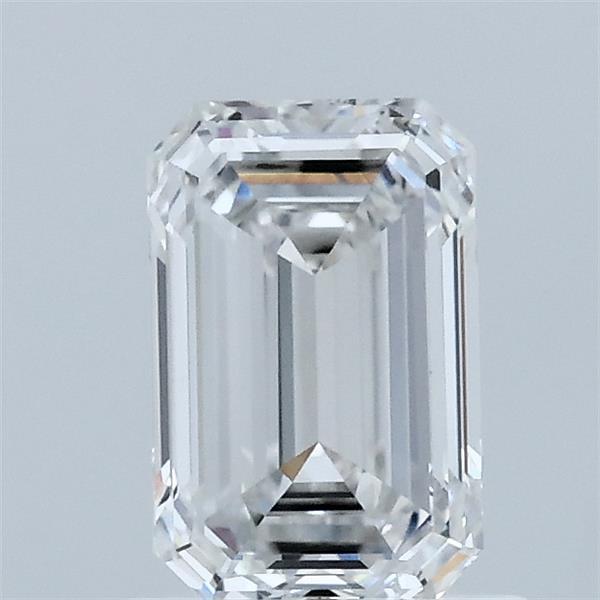 1.00 Carat Emerald Shaped, Excellent Cut, E Color, VS1 Clarity, IGI Certified Lab Grown Diamond