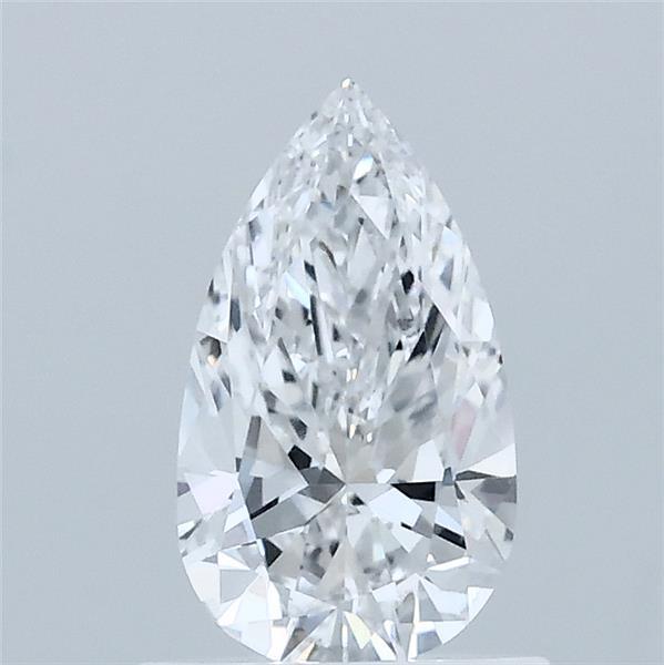 0.75 Carat Pear Shaped, Ideal Cut, D Color, VVS2 Clarity, IGI Certified Lab Grown Diamond