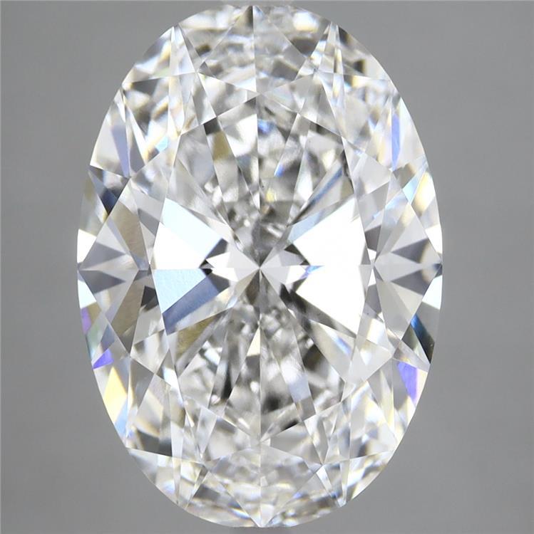4.93 Carat Oval Shaped, Ideal Cut, F Color, VS1 Clarity, IGI Certified Lab Grown Diamond
