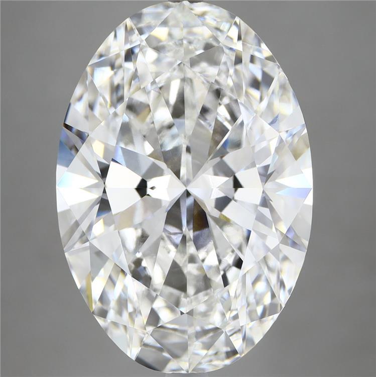 10.10 Carat Oval Shaped, Ideal Cut, E Color, VVS2 Clarity, IGI Certified Lab Grown Diamond