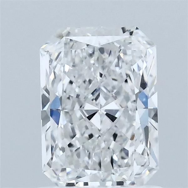 1.10 Carat Radiant Shaped, Ideal Cut, E Color, VVS2 Clarity, IGI Certified Lab Grown Diamond