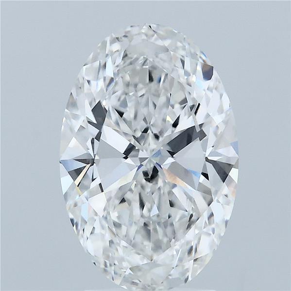 3.01 Carat Oval Shaped, Ideal Cut, E Color, VVS2 Clarity, IGI Certified Lab Grown Diamond