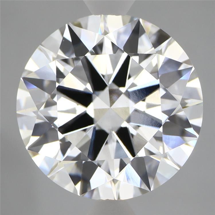 4.51 Carat Round Shaped, Ideal Cut, F Color, VVS2 Clarity, IGI Certified Lab Grown Diamond