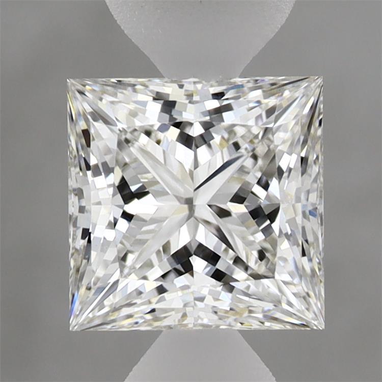 1.59 Carat Princess Shaped, Ideal Cut, F Color, VS1 Clarity, IGI Certified Lab Grown Diamond
