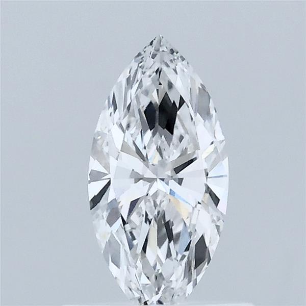 0.53 Carat Marquise Shaped, Very Good Cut, D Color, VVS1 Clarity, IGI Certified Lab Grown Diamond