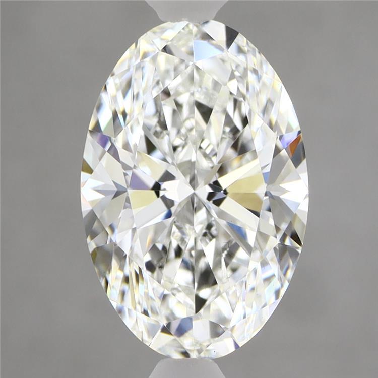 2.71 Carat Oval Shaped, Ideal Cut, F Color, VS1 Clarity, IGI Certified Lab Grown Diamond