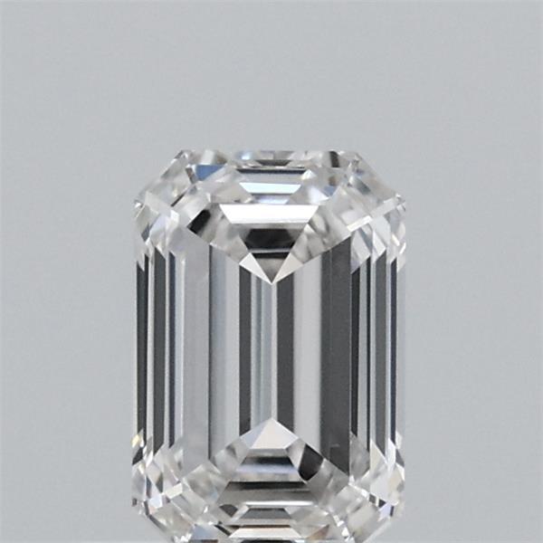 0.79 Carat Emerald Shaped, Ideal Cut, G Color, VVS2 Clarity, IGI Certified Lab Grown Diamond
