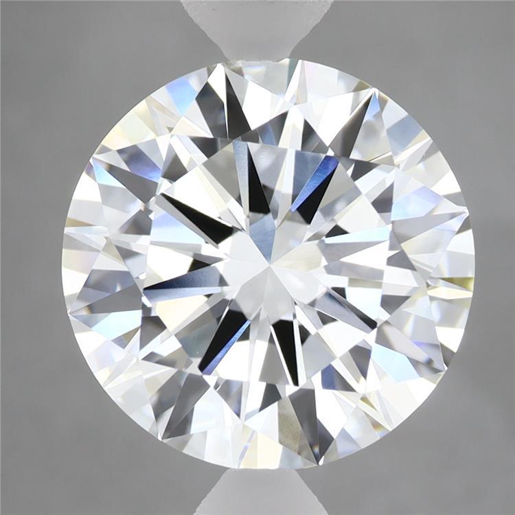 6.06 Carat Round Shaped, Excellent Cut, E Color, VVS2 Clarity, IGI Certified Lab Grown Diamond