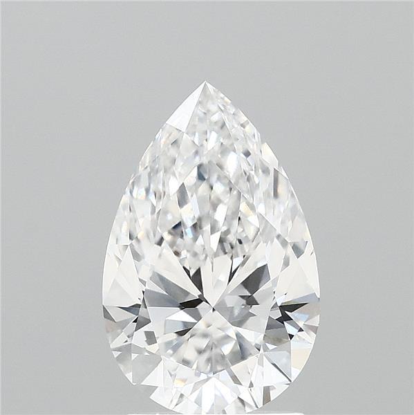 2.03 Carat Pear Shaped, Ideal Cut, E Color, VVS1 Clarity, IGI Certified Lab Grown Diamond