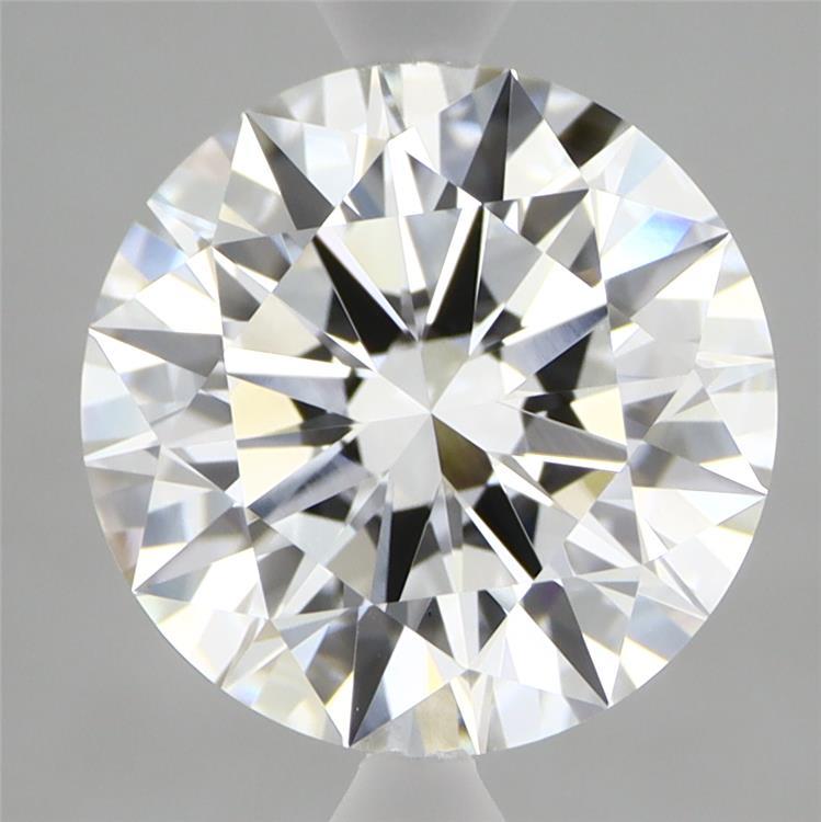 3.08 Carat Round Shaped, Ideal Cut, E Color, VVS2 Clarity, IGI Certified Lab Grown Diamond