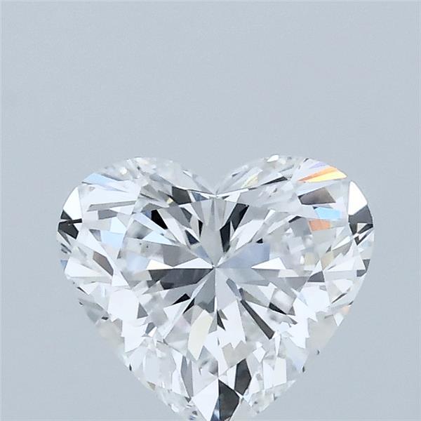 1.00 Carat Heart Shaped, Excellent Cut, D Color, VVS2 Clarity, IGI Certified Lab Grown Diamond
