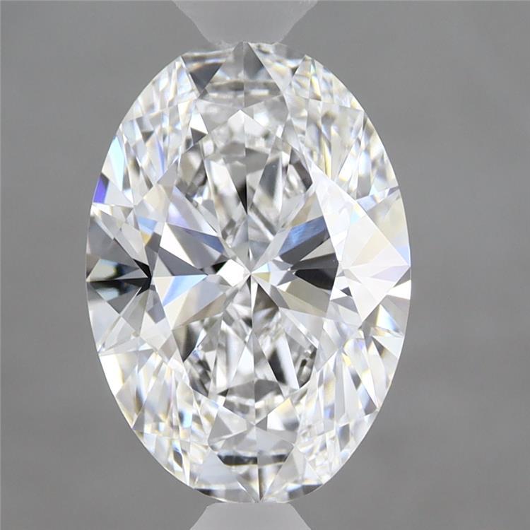 2.41 Carat Oval Shaped, Ideal Cut, D Color, VVS2 Clarity, IGI Certified Lab Grown Diamond