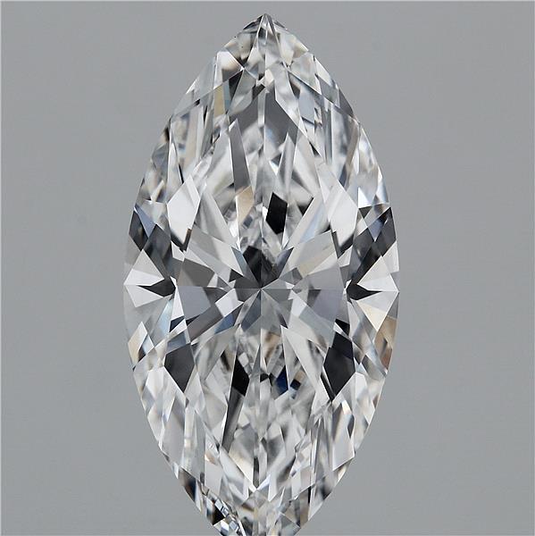 7.24 Carat Marquise Shaped, Ideal Cut, E Color, VVS2 Clarity, IGI Certified Lab Grown Diamond