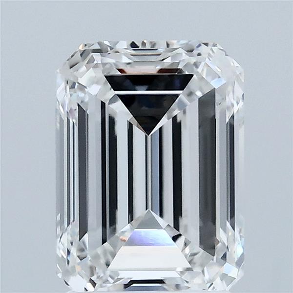 2.01 Carat Emerald Shaped, Ideal Cut, E Color, VS1 Clarity, IGI Certified Lab Grown Diamond