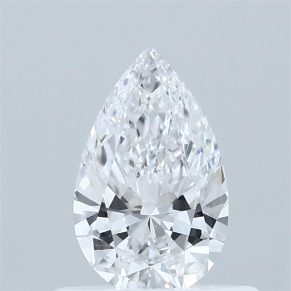 0.51 Carat Pear Shaped, Ideal Cut, D Color, VVS2 Clarity, IGI Certified Lab Grown Diamond
