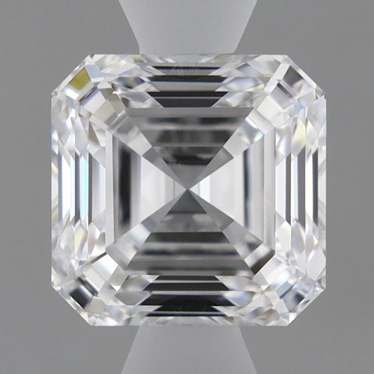 1.01 Carat Asscher Shaped, Very Good Cut, E Color, IF Clarity, IGI Certified Lab Grown Diamond