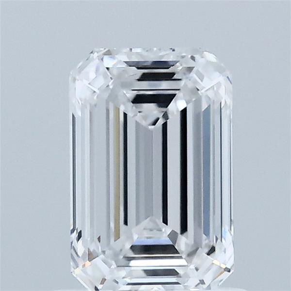 1.05 Carat Emerald Shaped, Ideal Cut, D Color, VVS2 Clarity, IGI Certified Lab Grown Diamond