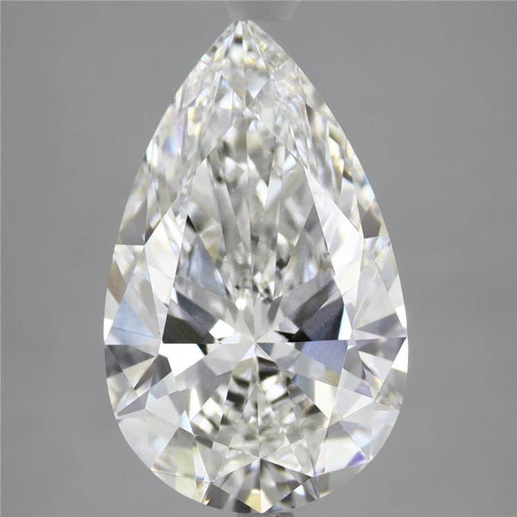 4.51 Carat Pear Shaped, Ideal Cut, F Color, VS1 Clarity, IGI Certified Lab Grown Diamond