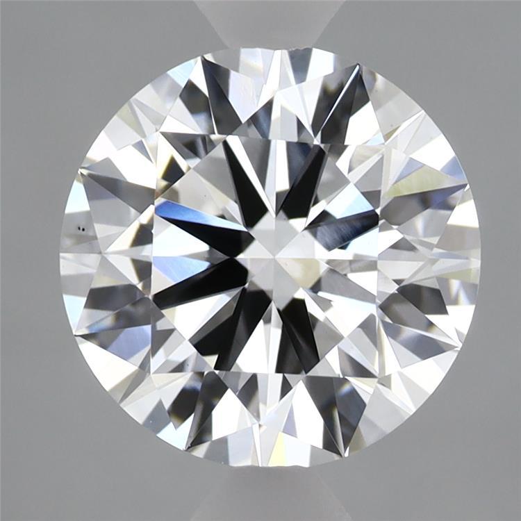 2.70 Carat Round Shaped, Ideal Cut, E Color, VS1 Clarity, IGI Certified Lab Grown Diamond