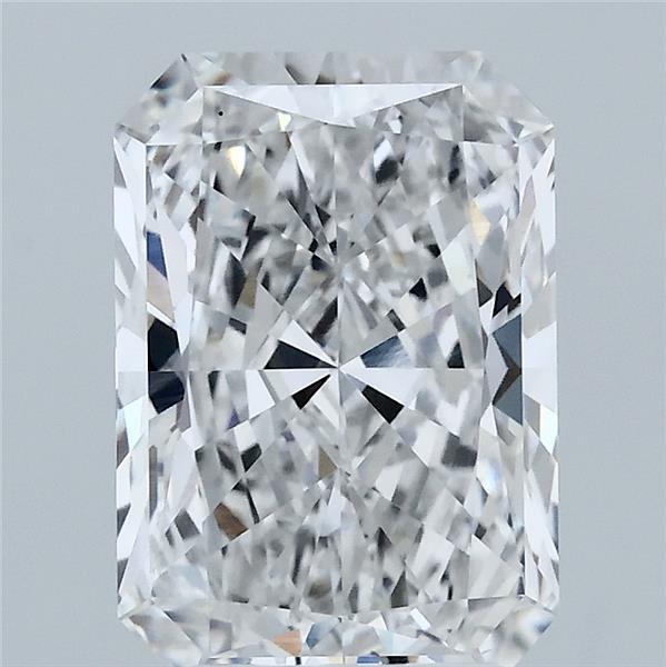 3.00 Carat Radiant Shaped, Ideal Cut, E Color, VS1 Clarity, IGI Certified Lab Grown Diamond