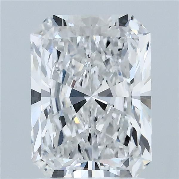 2.01 Carat Radiant Shaped, Ideal Cut, E Color, VS1 Clarity, IGI Certified Lab Grown Diamond