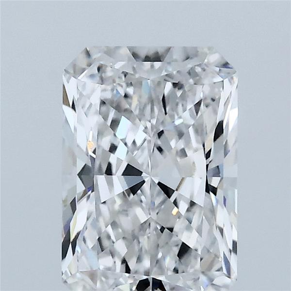 1.60 Carat Radiant Shaped, Excellent Cut, E Color, VVS2 Clarity, IGI Certified Lab Grown Diamond