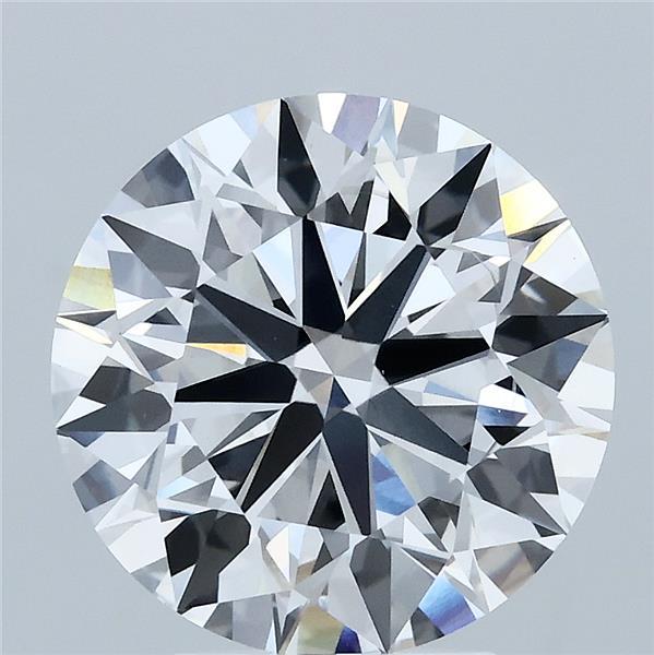 4.08 Carat Round Shaped, Ideal Cut, E Color, VS2 Clarity, IGI Certified Lab Grown Diamond